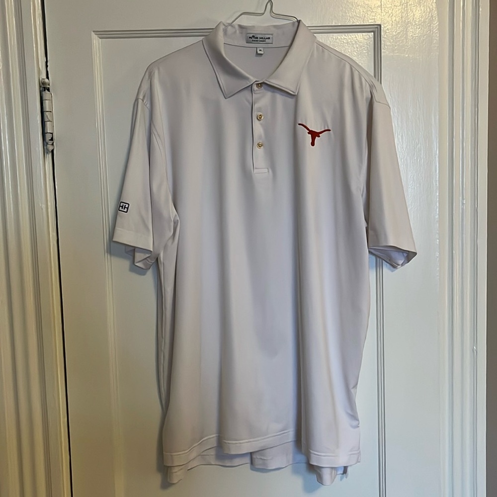 Peter Millar UT White Polo